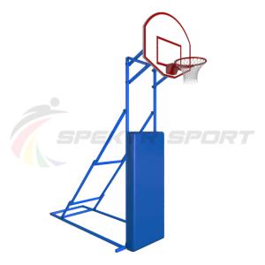 Купить Стойка стритбольная складная с фанерным щитом, кольцом, сеткой и защитой Street в Карталах 