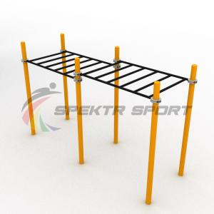 Купить Рукоход двухуровневый для Воркаут SP WRK-02_76mm в Карталах 